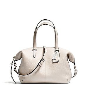 COACH Bleecker Cooper Satchel in BIRCH GREY